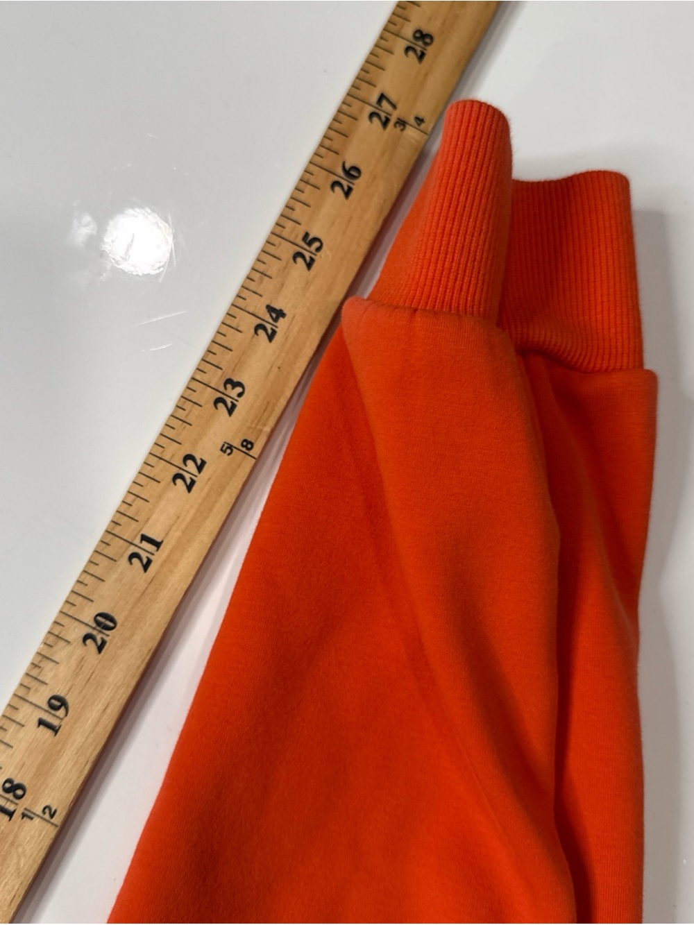 Milano Di Rouge Sweatpants Orange Color Size S A030426 - Picture 6 of 7